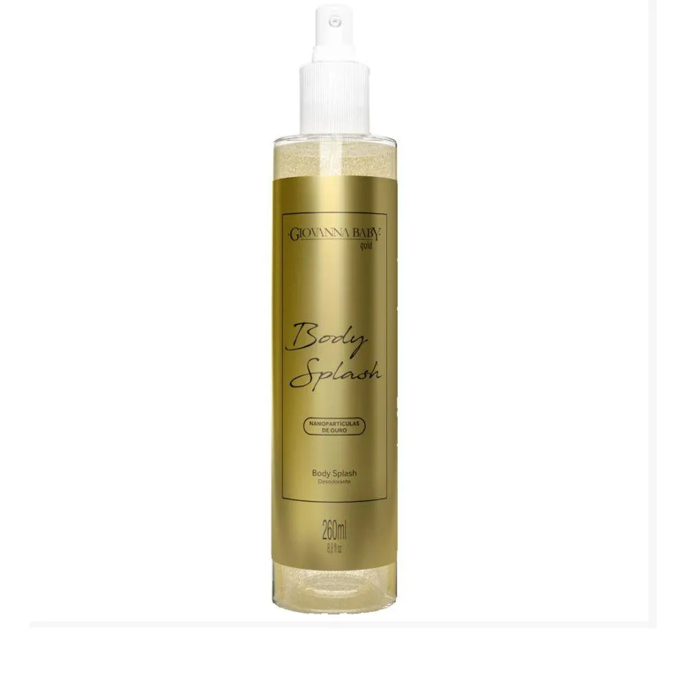 GIOVANNA BABY BODY SPLASH 260ML GOLD