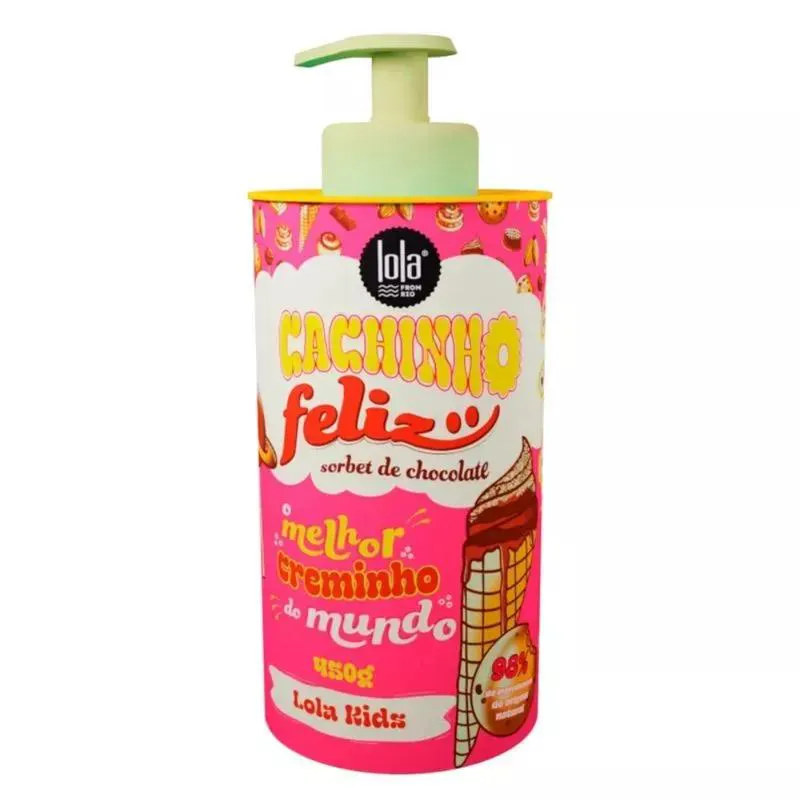 LOLA KIDS CACHINHO FELIZ SORBET DE CHOCOLATE 450G