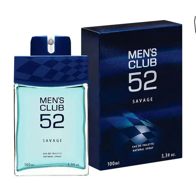 MEN&#039S CLUB 52 SAVAGE EAU DE TOILETTE MASCULINO 100ML