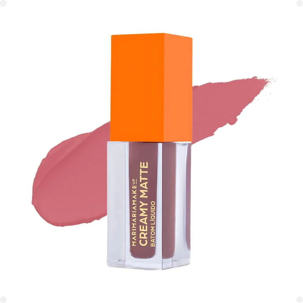 BATOM LíQUIDO MARI MARIA MAKEUP CREAMY MATTE ROSE NUDE MM-7100-8