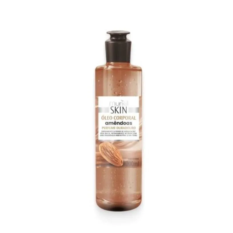 ÓLEO CORPORAL MURIEL SKIN AMENDOAS COM COLáGENO 200ML