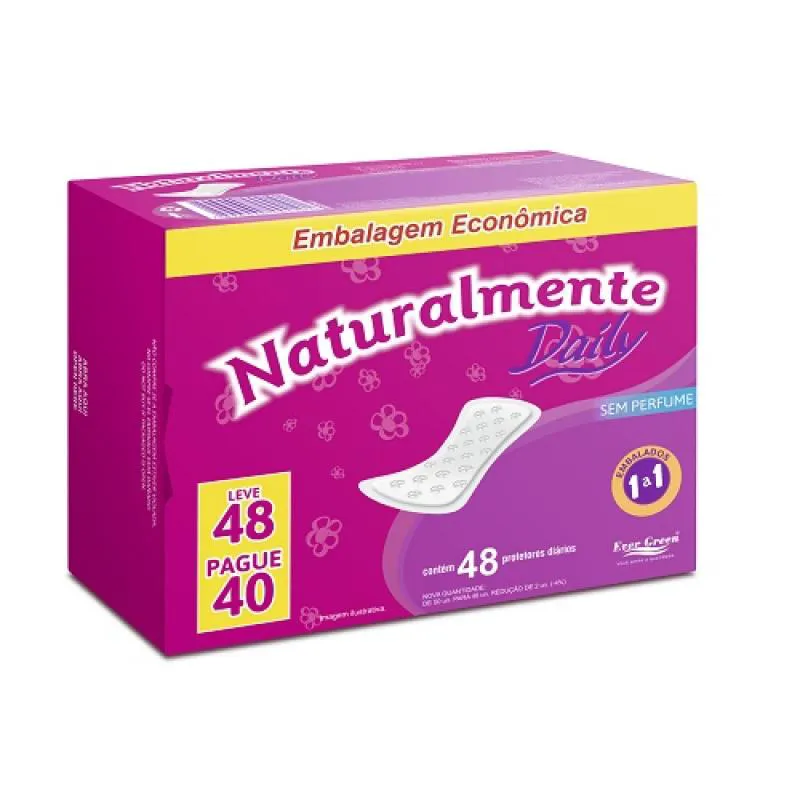 PROTETOR DIARIO NAT DAILY L48 P40