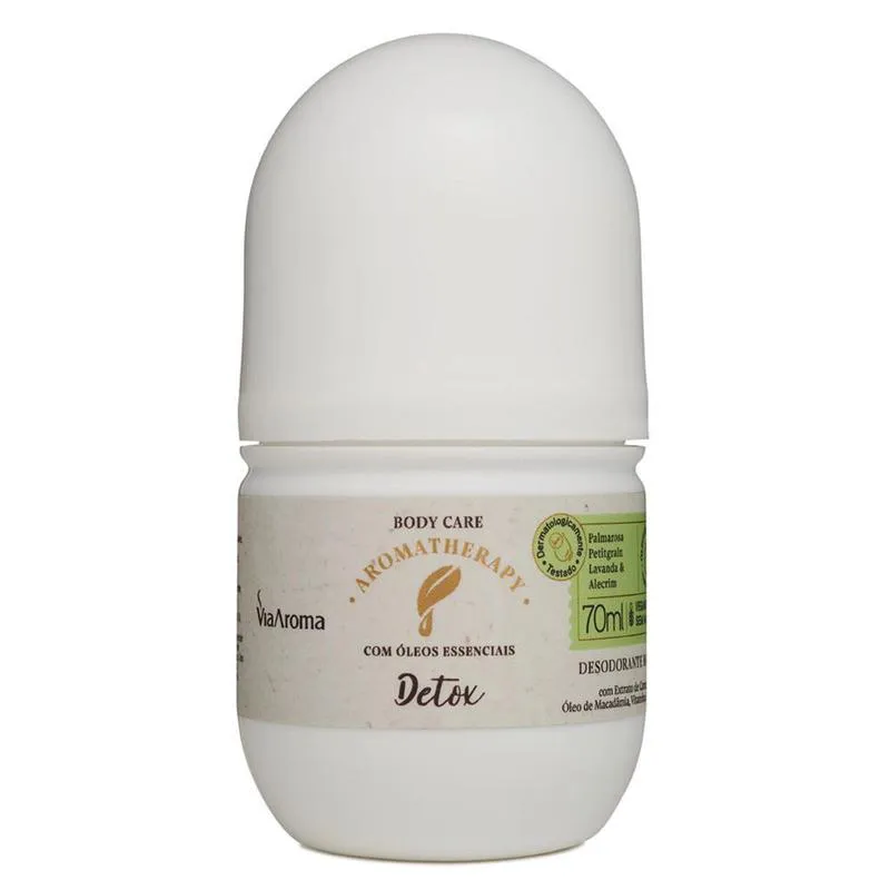 DESODORANTE ROLL-ON DETOX AROMATHERAPY VIA AROMA - 70ML