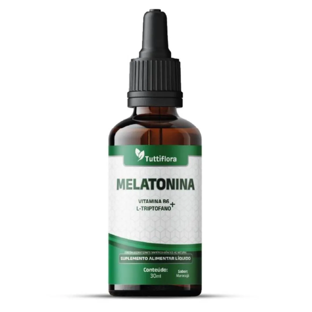 MELATONINA (L-TRIPTOFANO+VIT B6) SABOR MARACUJá 30ML TUTTIFLORA