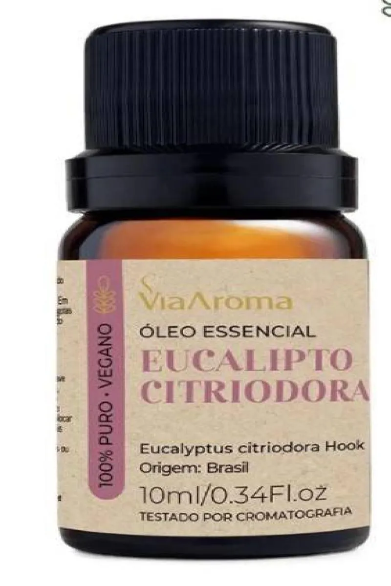 OLEO ESSENCIAL EUCALIPTO CITRIODORA 10ML VIA AROMA