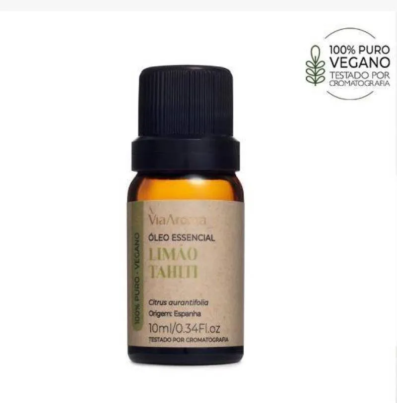 ÓLEO ESSENCIAL LIMÃO TAHITI 10ML VIA AROMA