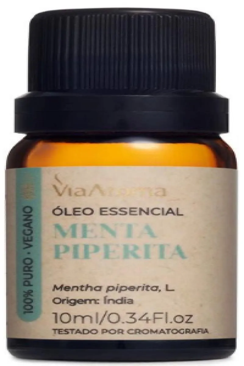 ÓLEO ESSENCIAL MENTA PIPERITA VIA AROMA - 10ML