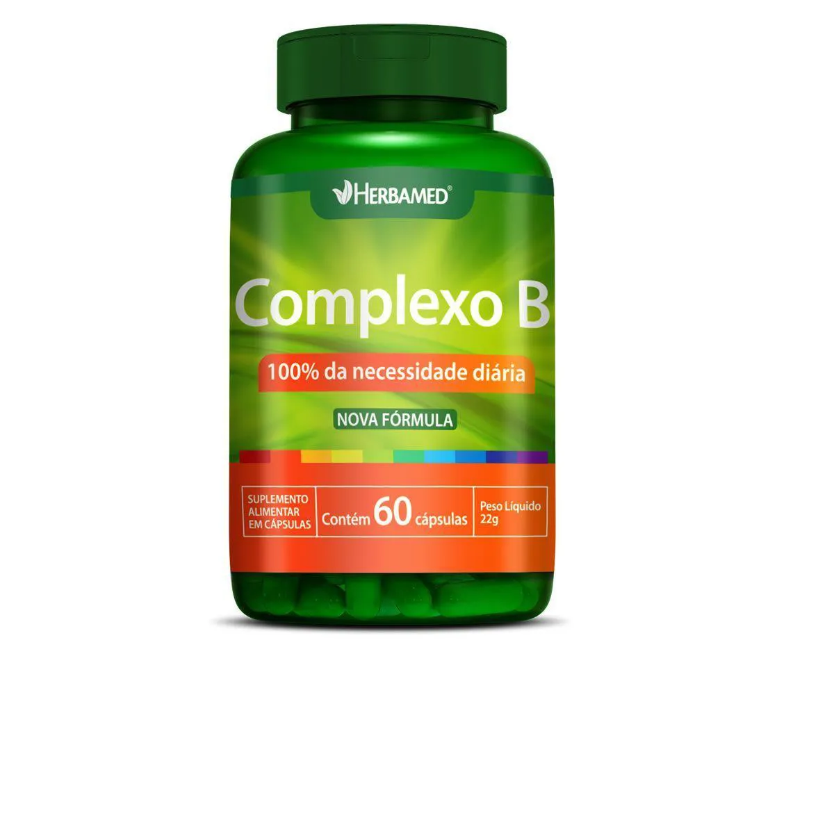 COMPLEXO B 60 COMPRIMIDOS - HERBAMED