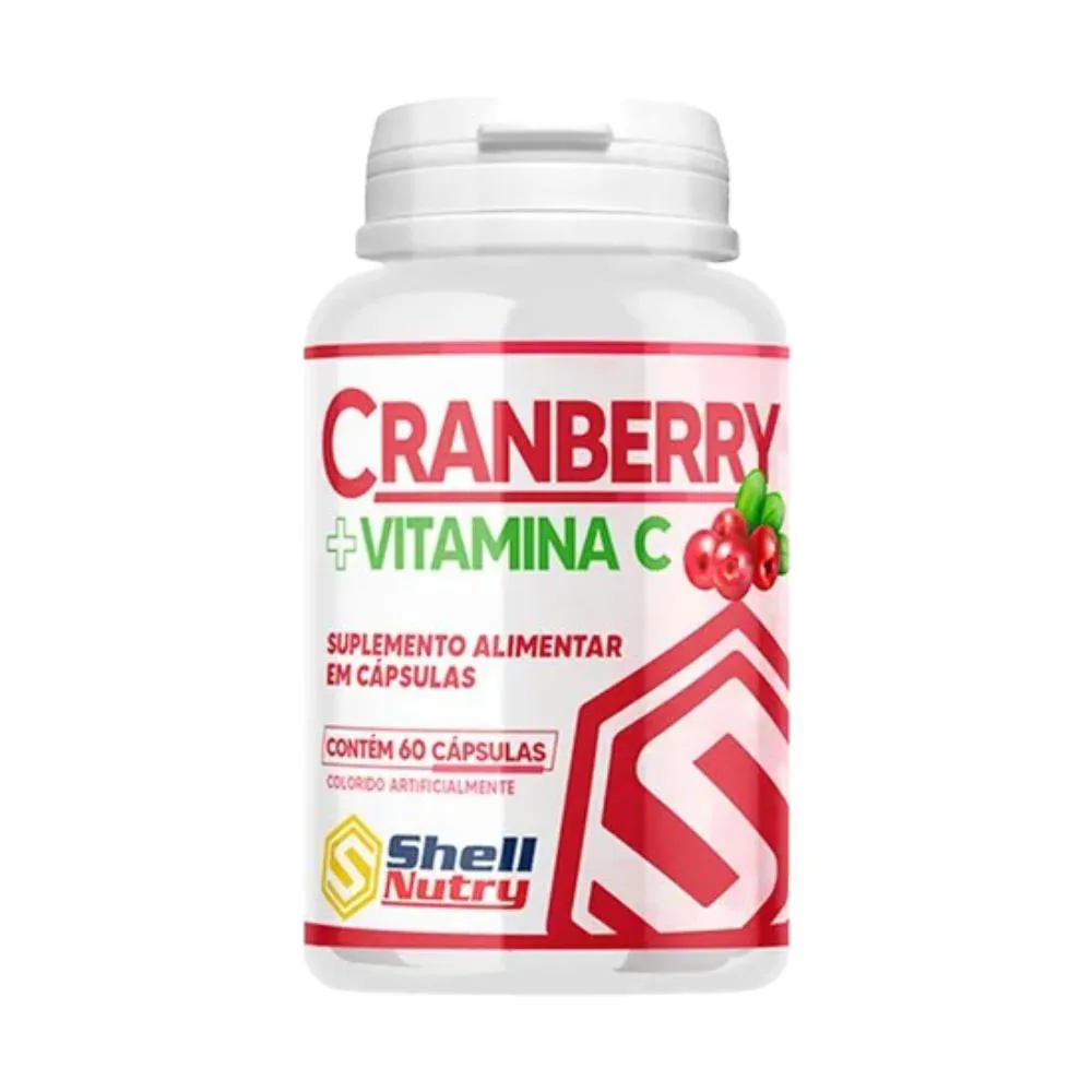 CRANBERRY + VITAMINA C C/60 CáPSULAS - SHELL NUTRY