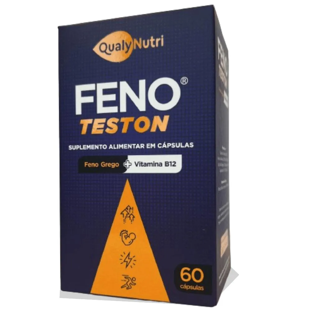 FENO TESTON FENO GREGO + B12 C/60 CáPSULAS - QUALY NUTRI