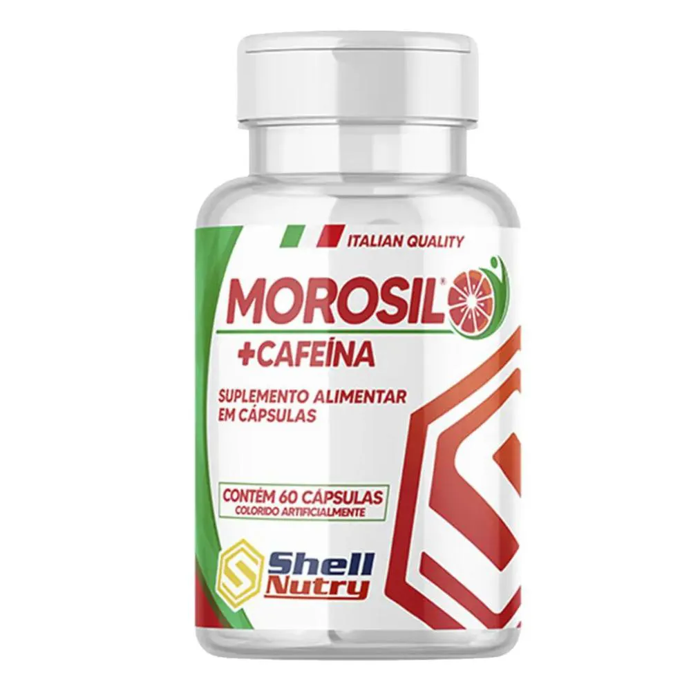 MOROSIL + CAFEINA C/ 60 CáPSULAS - SHELL NUTRY