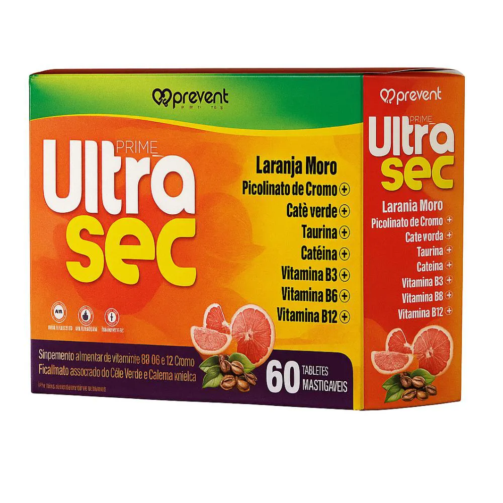 ULTRASEC LARANJA MORO C/60 CáPSULAS - PREVENT PHARMA