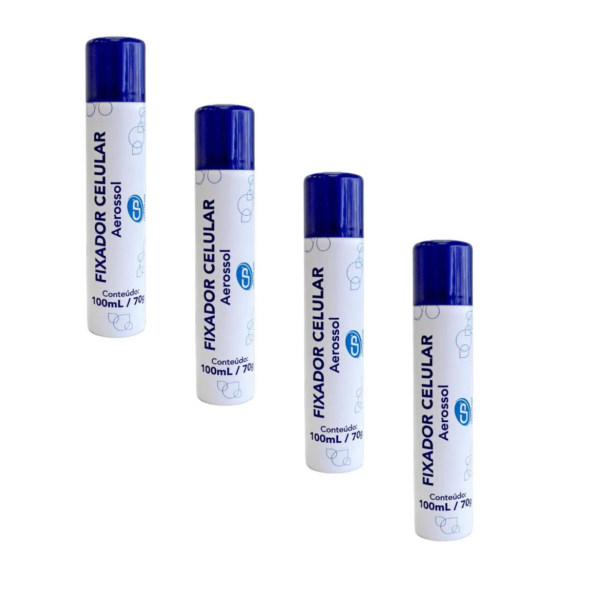 FIXADOR CELULAR AEROSOL 100ML CRALPLAST 4 UNIDADES