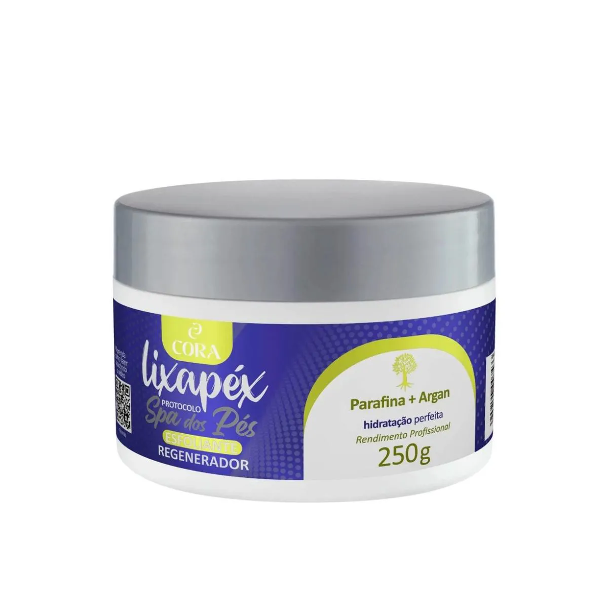 LIXAPéX ESFOLIANTE REGENERADOR SPA DOS PéS PARAFINA + ARGAN CORA 250G
