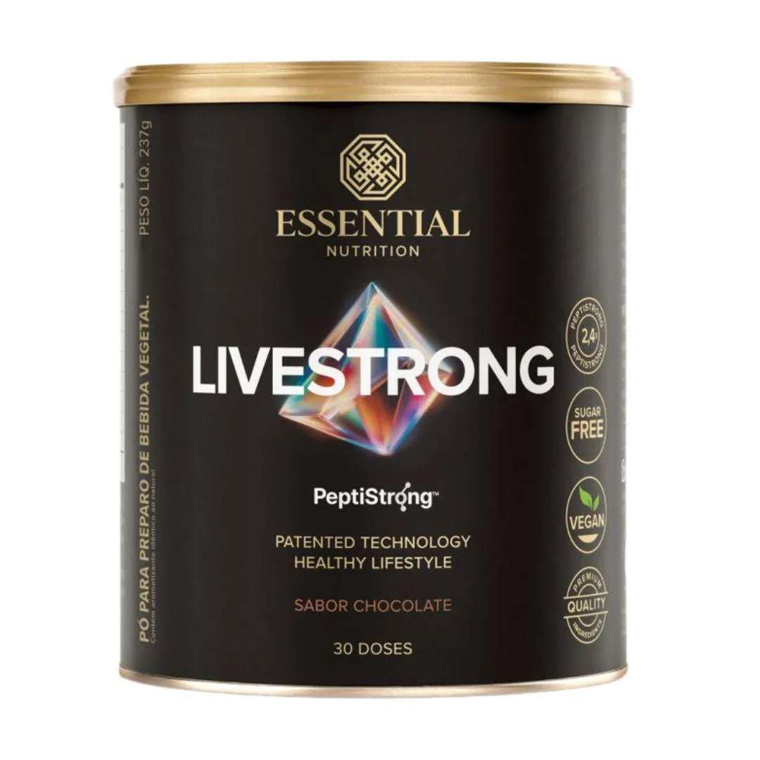 LIVESTRONG CHOCOLATE LATA 237G - ESSENTIA NUTRITION