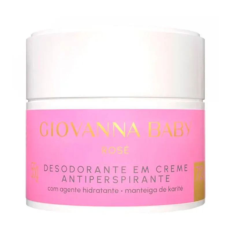 GIOVANNA BABY DESODORANTE CREME ROSE 55G