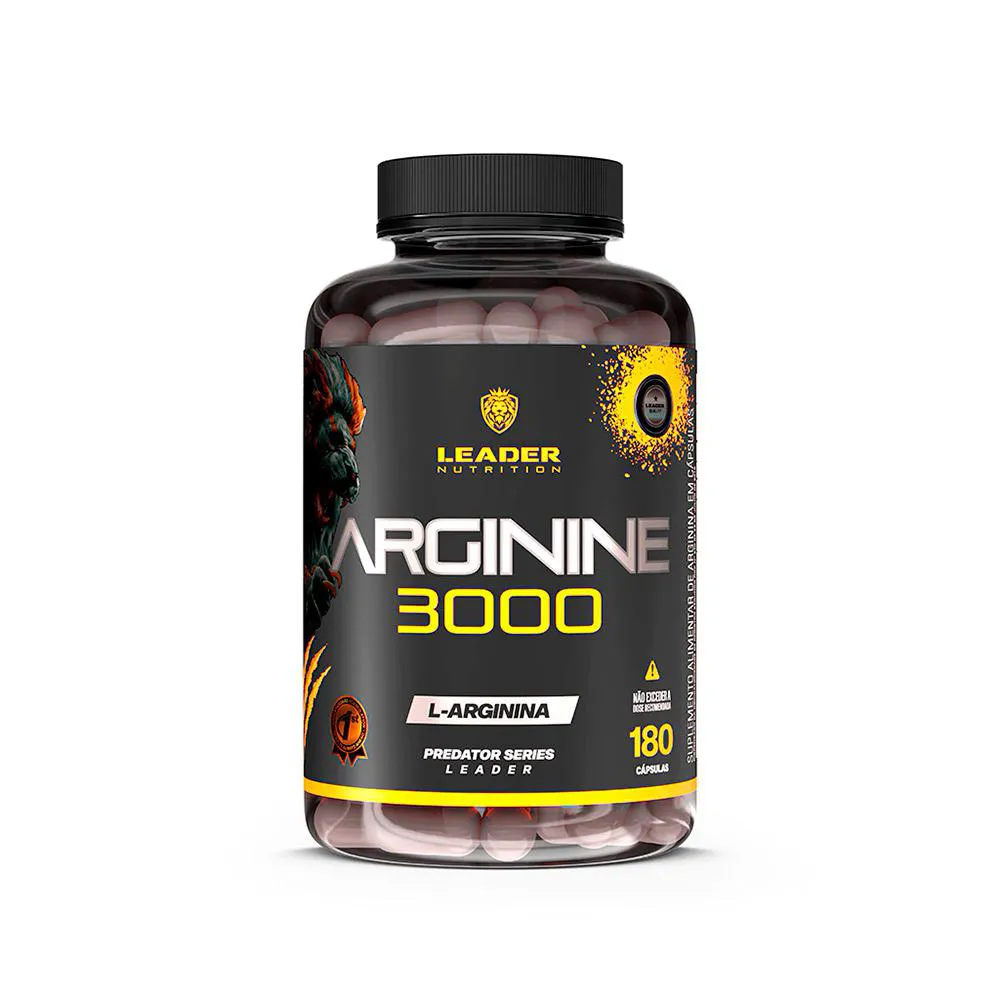 HI-ARGININE 3000 180 CAPSULAS LEADER NUTRITION