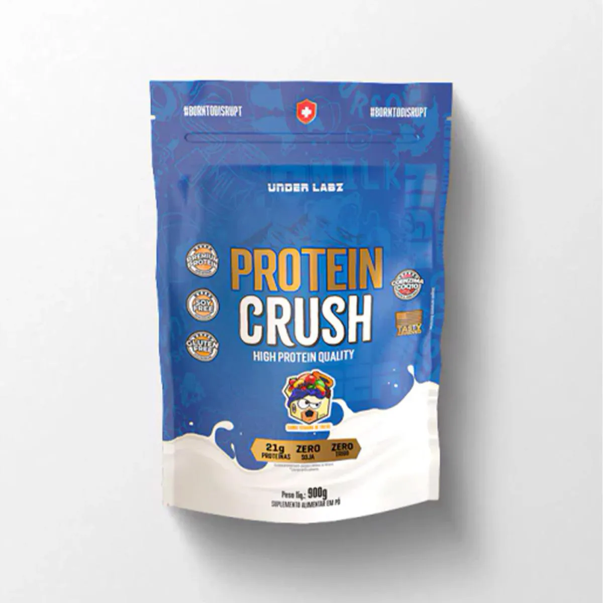 WHEY PROTEIN CRUSH 900G VITAMINA DE FRUTAS UNDER LABZ