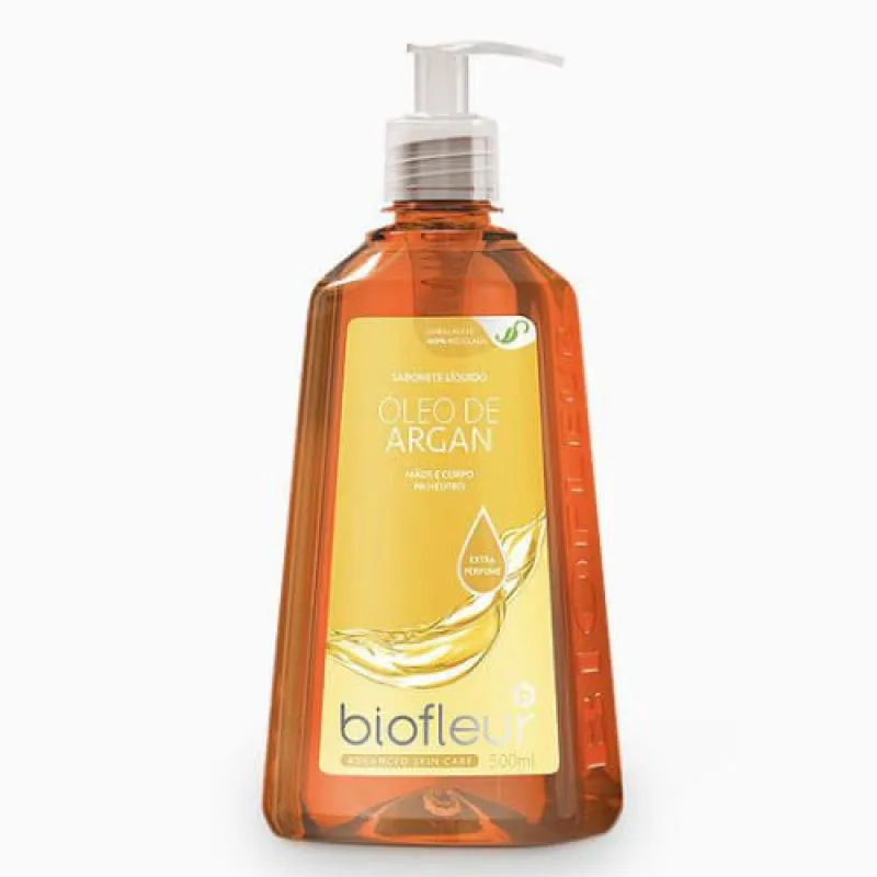 BIOFLEUR SABONETE LíQUIDO OLEO DE ARGAN