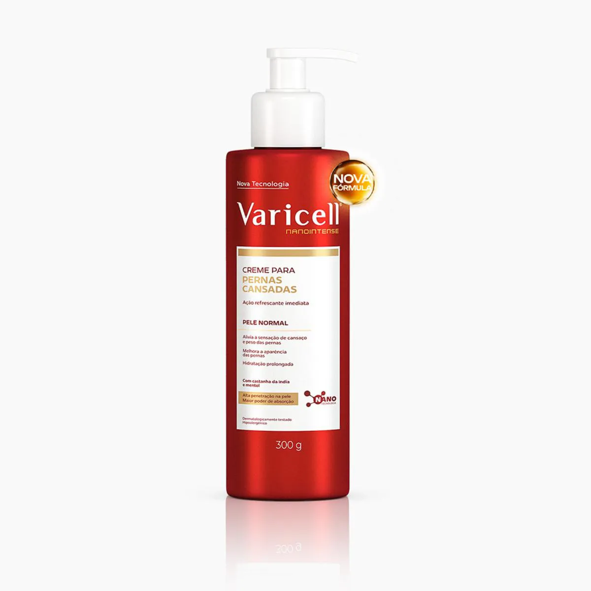 Creme para Pernas Cansadas Varicell com 300g