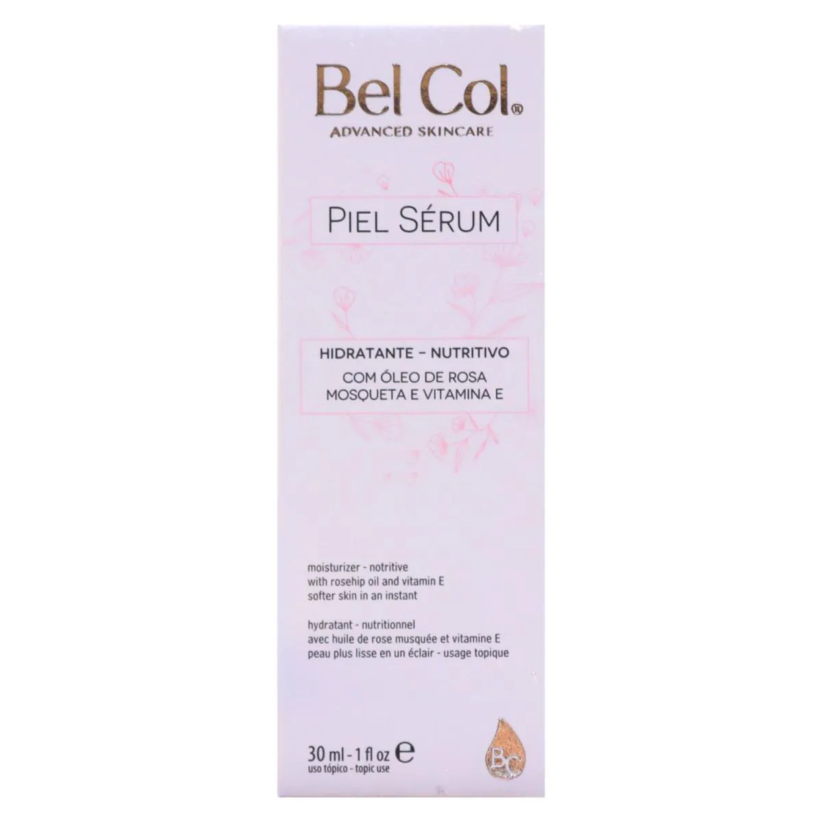 BEL COL PIEL SERUM HIDRATANTE NUTRITIVO ROSA MOSQUETA 30ML