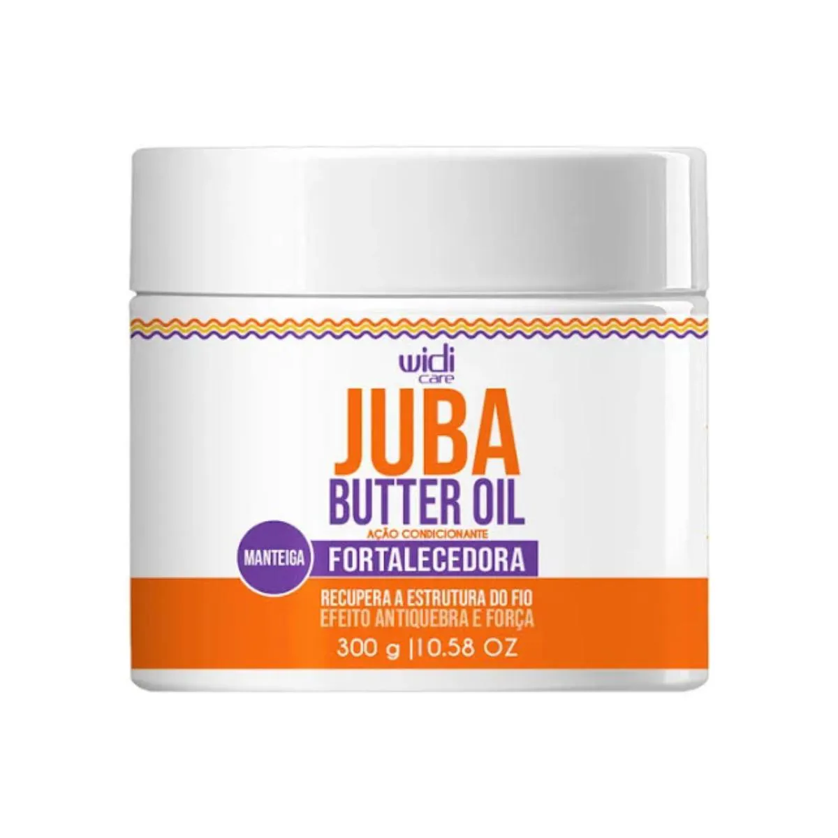 MANTEIGA CAPILAR WIDI CARE JUBA BUTTER OIL FORTALECEDORA 300G