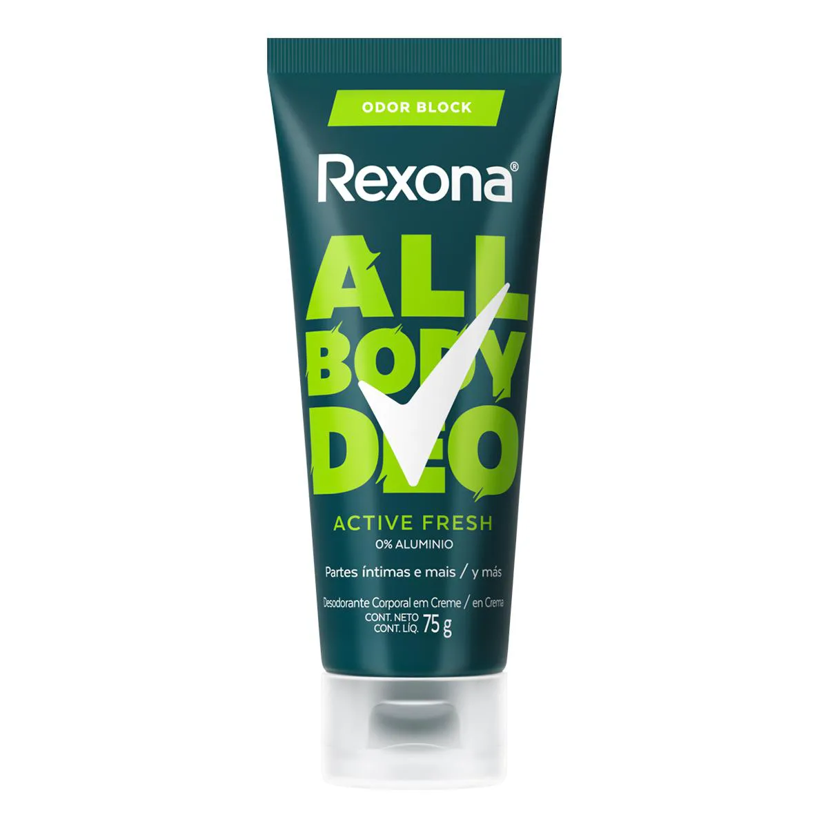 Desodorante Corporal Creme Rexona All Body Deo Active Fresh 75g
