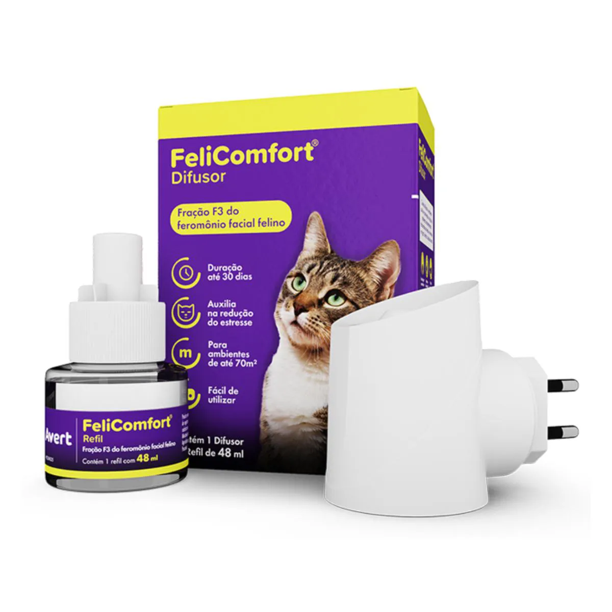 FELICOMFORT DIFUSOR + REFIL 48ML PARA GATOS