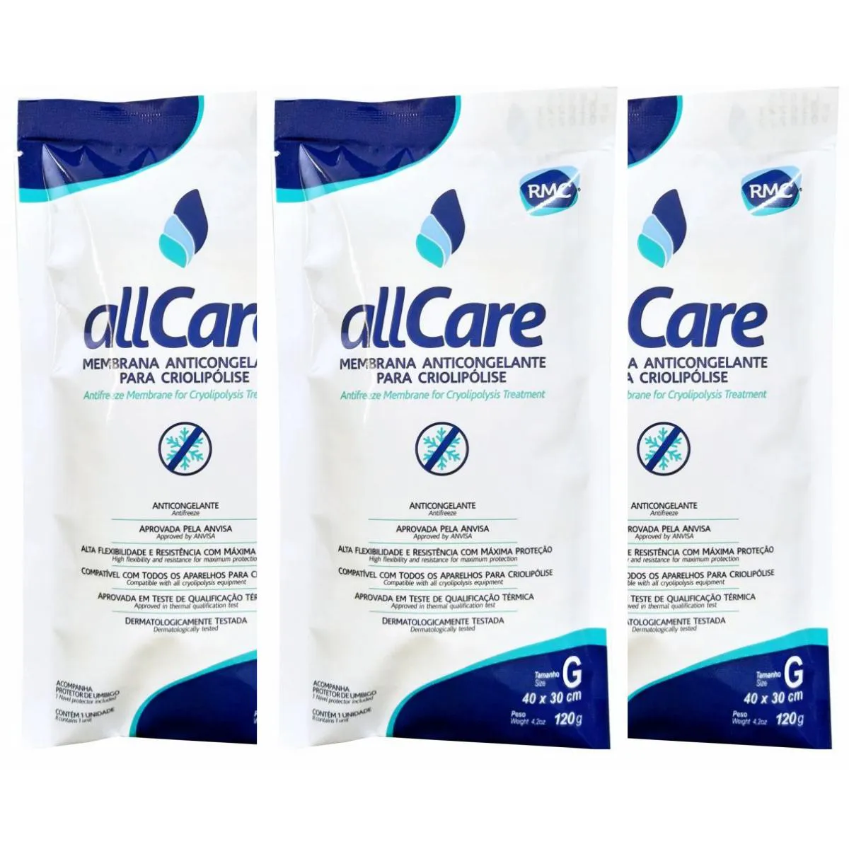 3X MEMBRANA ANTICONGELANTE ALL CARE RMC CRIOLIPóLISE TAM G