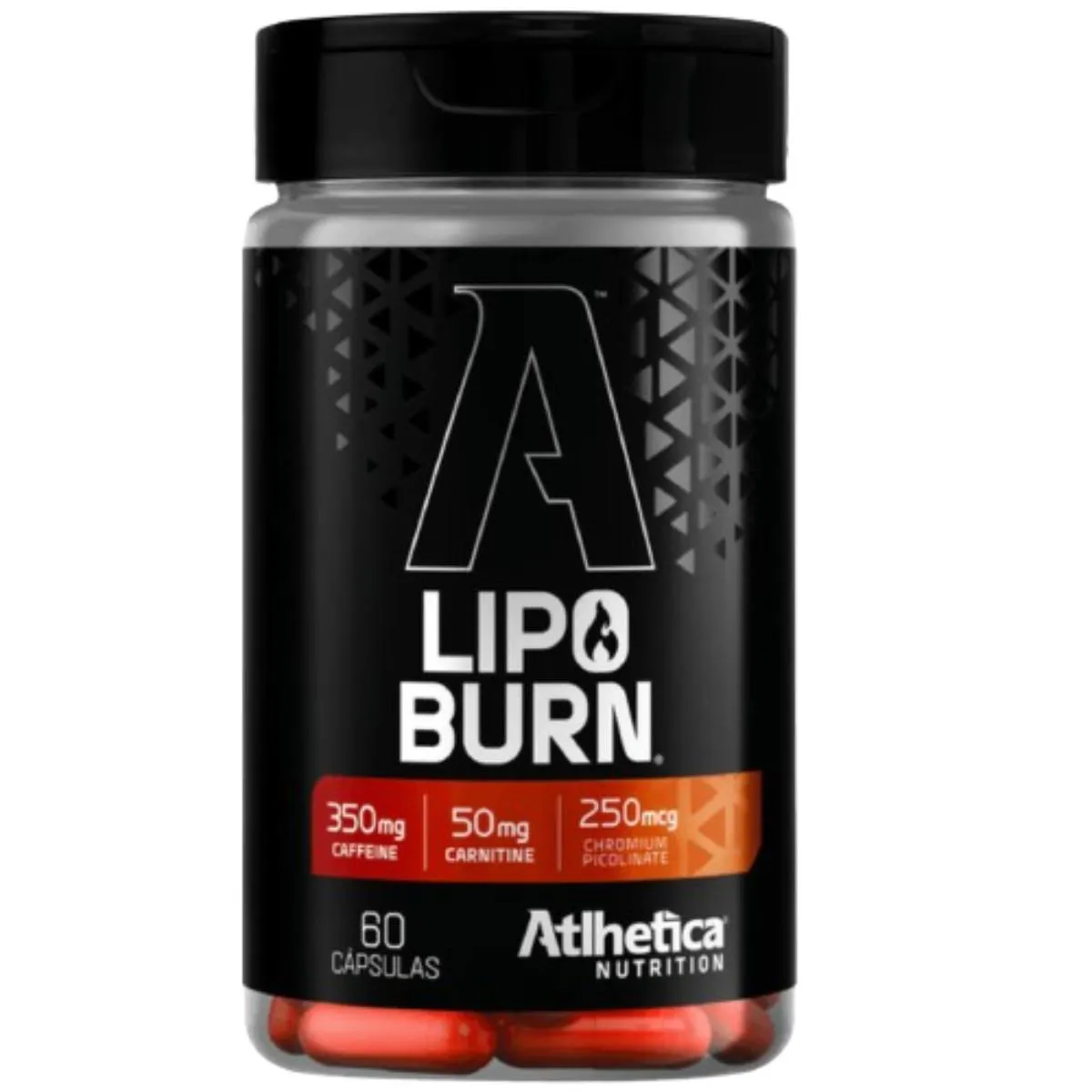 LIPO BURN PRÉ TREINO CÁPSULAS ATLHETICA NUTRITION + ENERGIA/TERMOGÊNICO