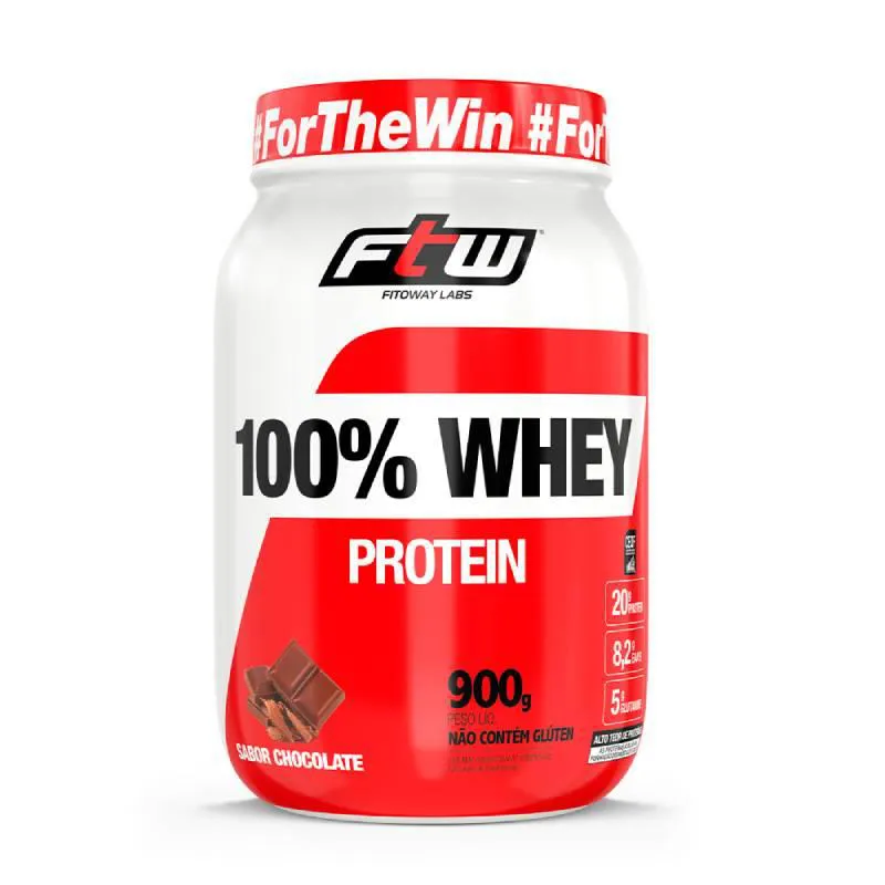 100% WHEY CHOCOLATE FTW 900G