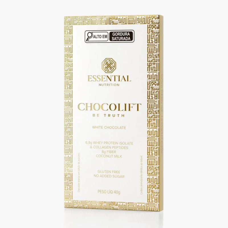 CHOCOLIFT BE TRUTH WHITE CHOCOLATE ESSENTIAL NUTRITION 40G