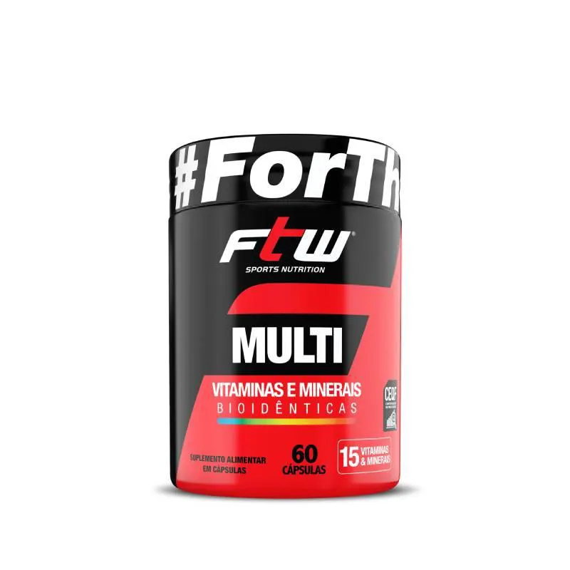 MULTI VITAMINAS E MINERAIS FTW 60CAPS