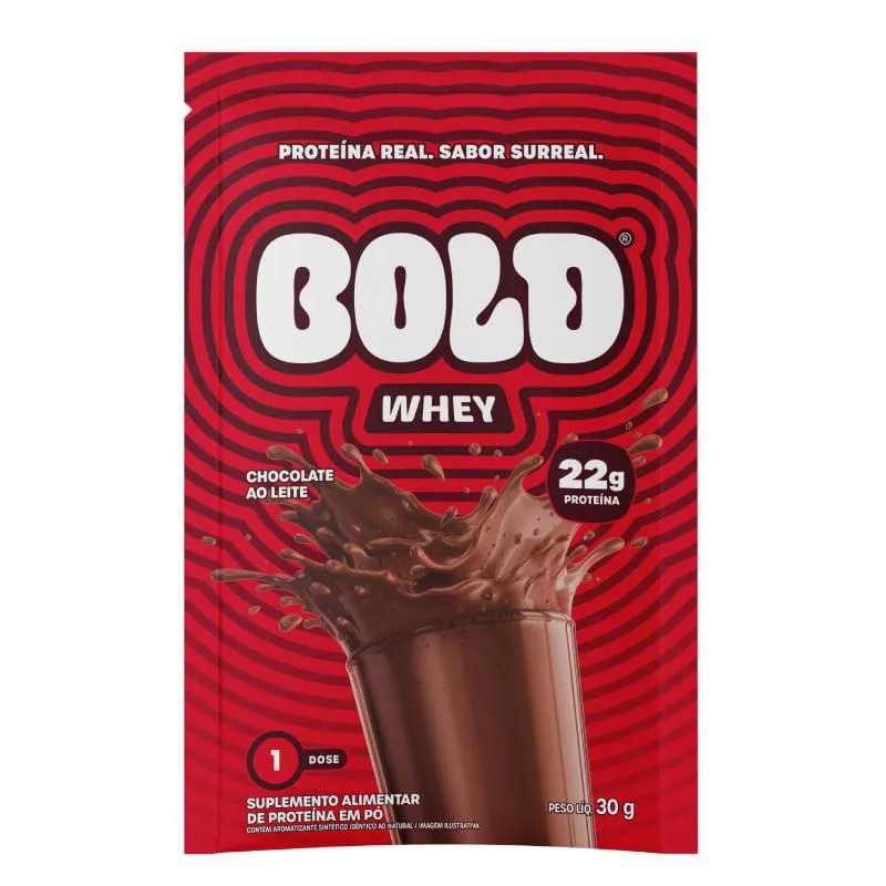 WHEY CHOCOLATE AO LEITE BOLD 30G