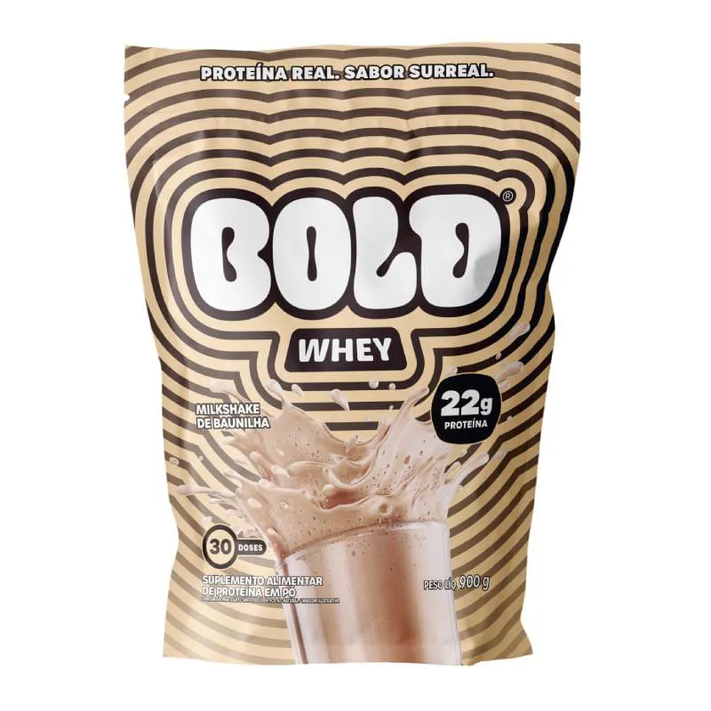 WHEY MILKSHAKE DE BAUNILHA BOLD 900G