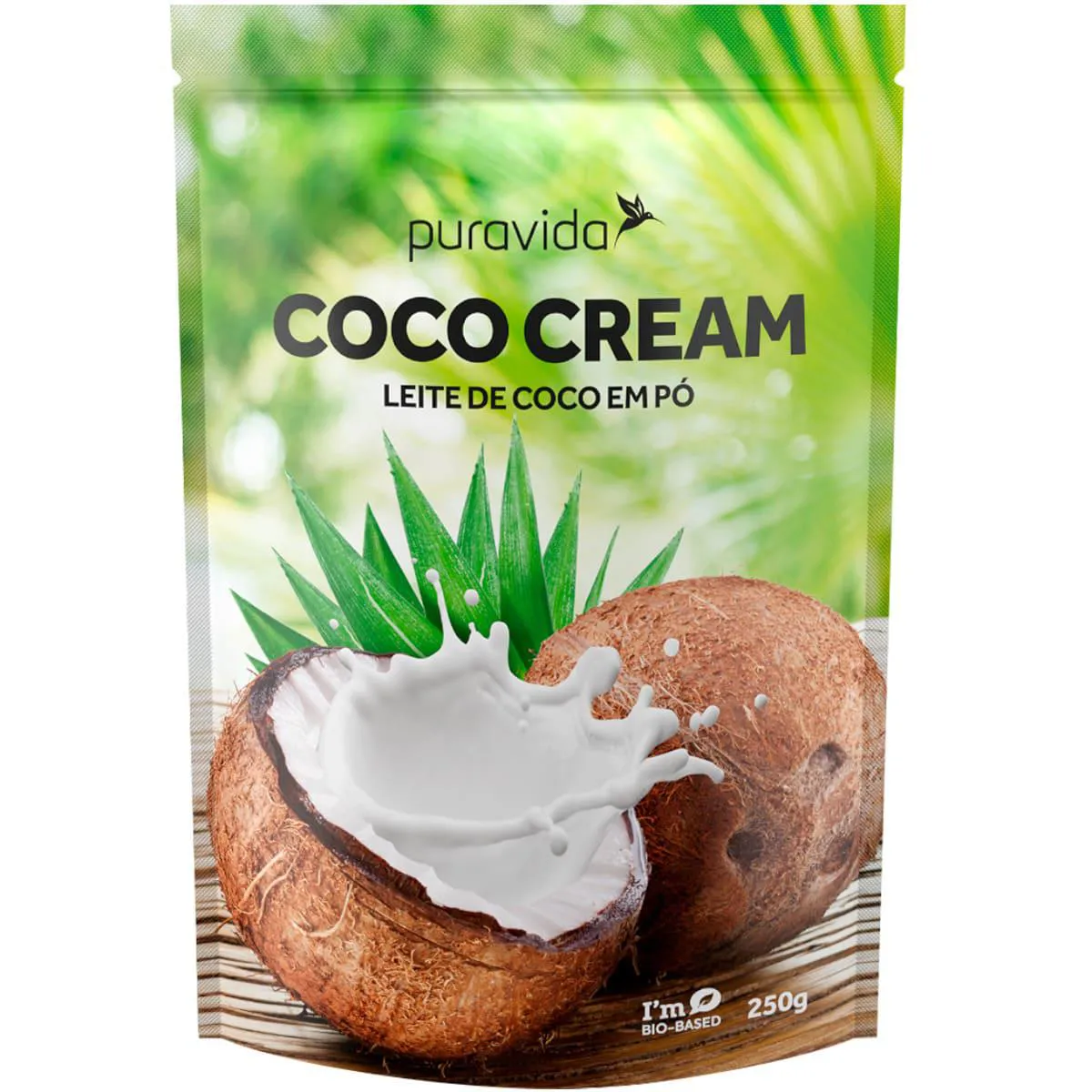 Leite De Coco Em Pó Coco Cream 250g Puravida