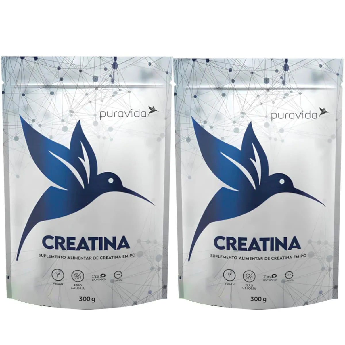 Creatina 2 X 300g Puravida