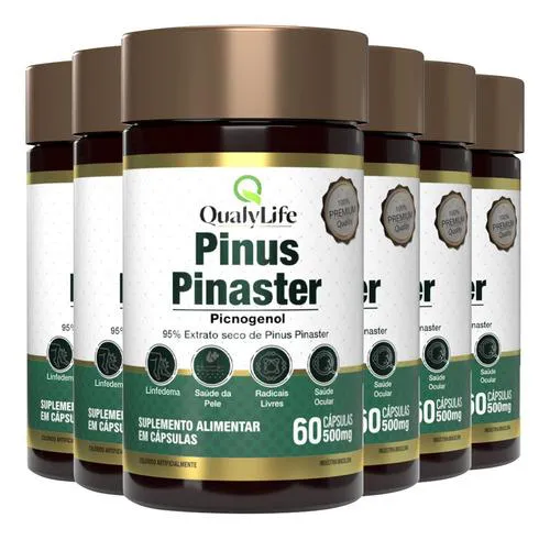 Pinus Pinaster 6 X 60 Cápsulas Qualylife