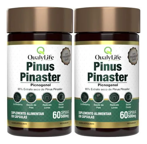 Pinus Pinaster 2 X 60 Cápsulas Qualylife