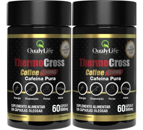 Thermo Cross Coffee 2 X 60 Cápsulas Qualylife