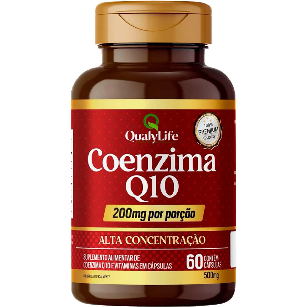 Coenzima Q10 200mg 60 Cápsulas Qualylife