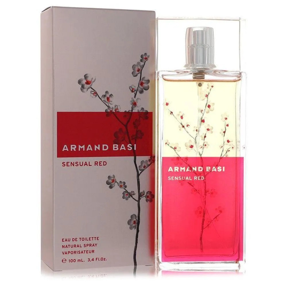 PERFUME FEMININO SENSUAL RED ARMAND BASI 100 ML EAU DE TOILETTE