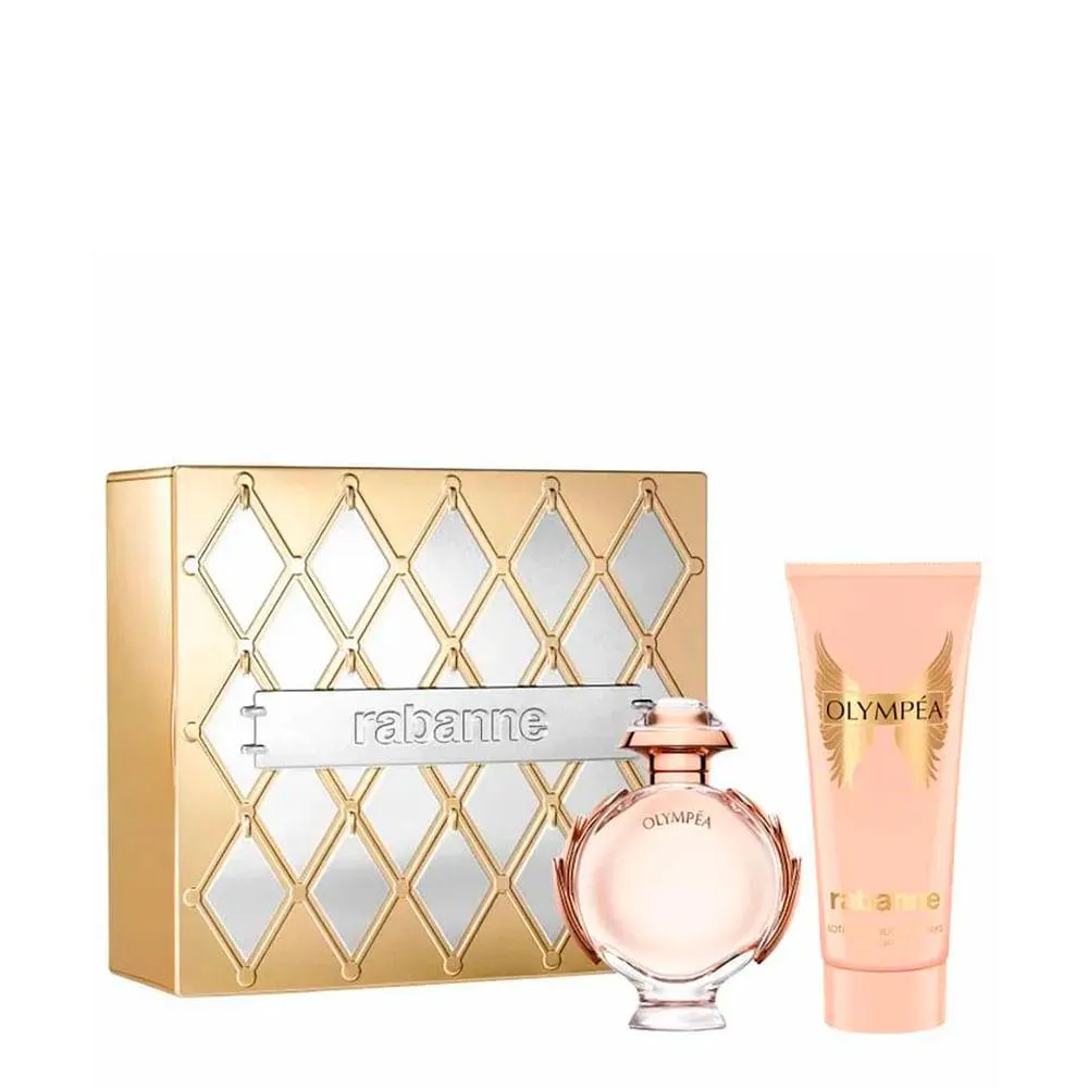 KIT RABANNE OLYMPéA EAU DE PARFUM -  PERFUME FEMININO 50ML + BODY LOTION 100ML