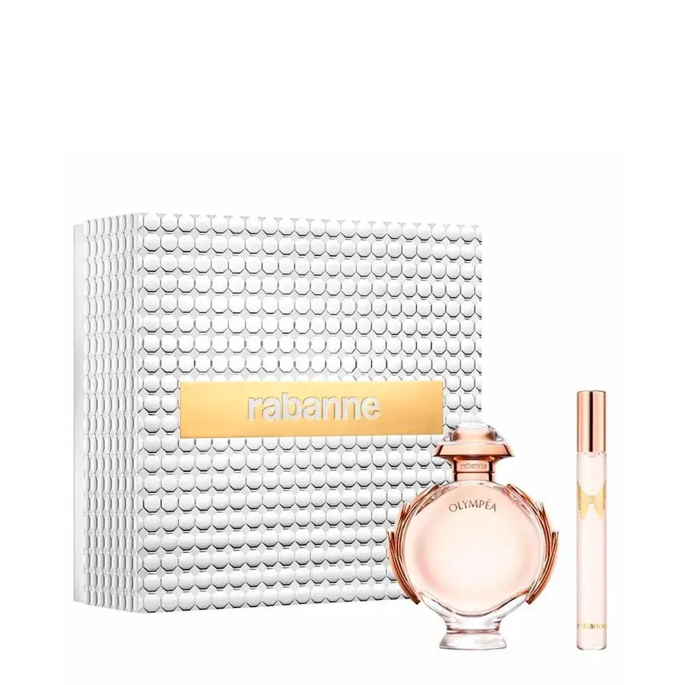KIT RABANNE OLYMPéA FEMININO - EAU DE PARFUM 50ML + TRAVEL SIZE 10ML