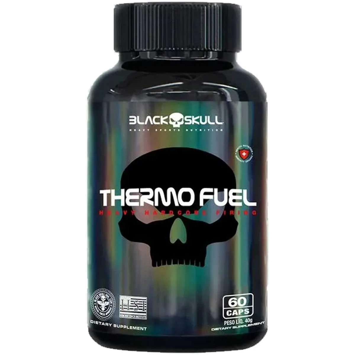 THERMO FUEL BLACK SKULL POTE 60 CáPSULAS HARDCORE CAFEINA
