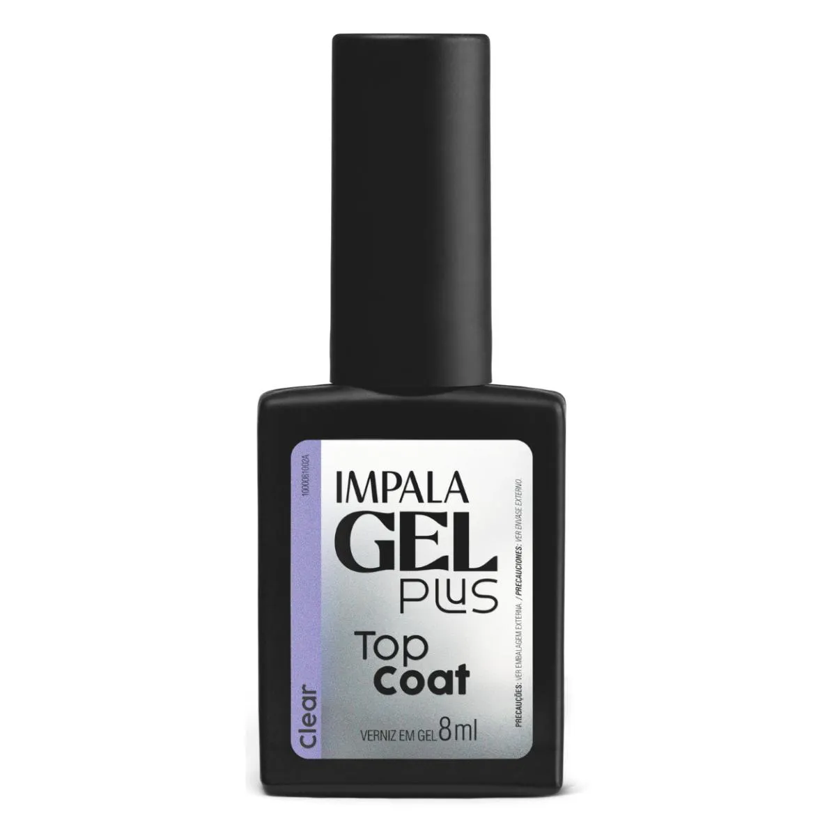 ESMALTE EM GEL PLUS CLEAR TOP COAT TRATAMENTO BLISTER IMPALA