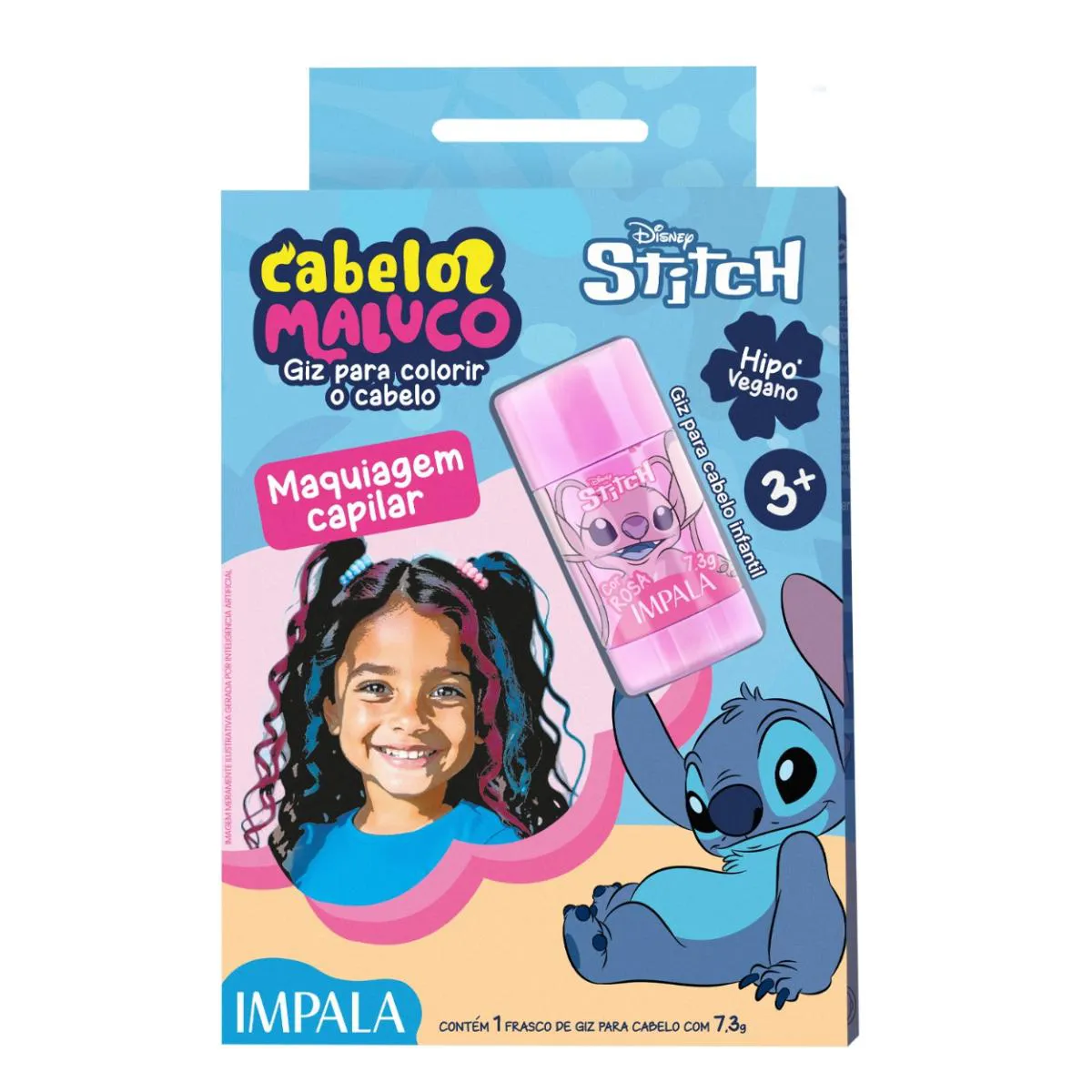 GIZ PARA COLORIR CABELOS ANGEL KIDS STITCH DISNEY IMPALA