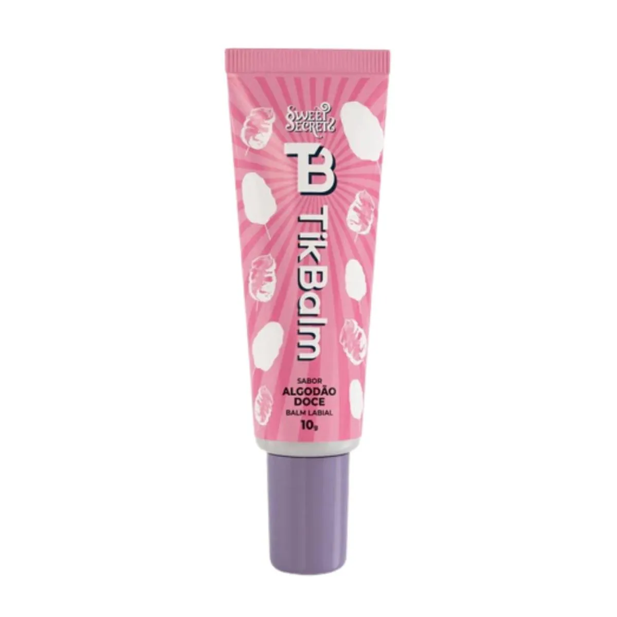 HIDRATANTE LABIAL ALGODãO DOCE BRILHO NUTRIçãO TIKBALM 10G