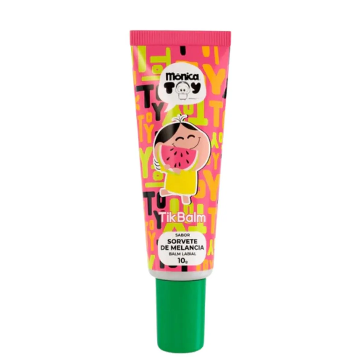 HIDRATANTE LABIAL MôNICA TOY SORVETE MELANCIA TIKBALM 10G