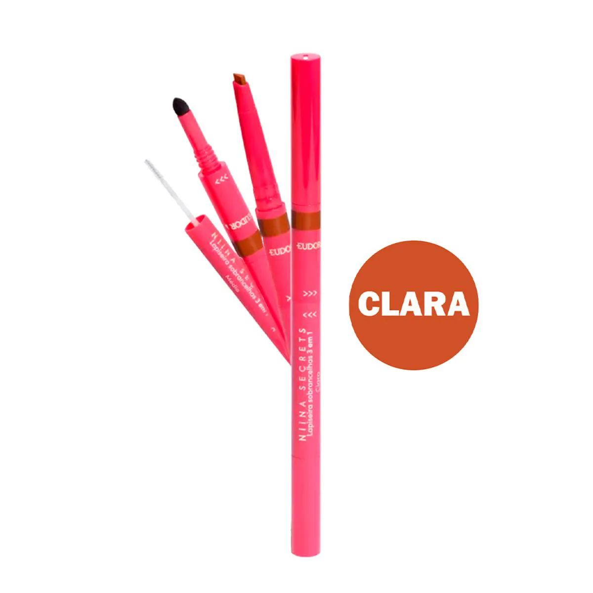 NIINA SECRETS LAPISEIRA DE SOBRANCELHAS 3 EM 1 CLARA